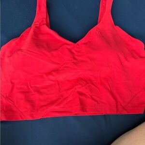 Women's Red Intimate Sleepwear Top